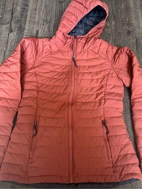 Columbia Women's Hooded Quilted Jacket - Dusty Rose - XS